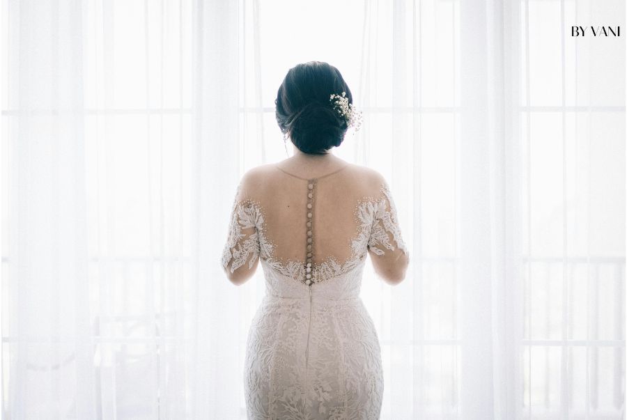 Váy ren trắng biểu tượng của sự tinh tế