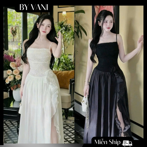 Váy Maxi Xẻ Tà Dáng Dài Đi Biển Sang Chảnh N9