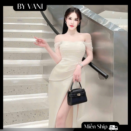 Váy ôm body trễ vai