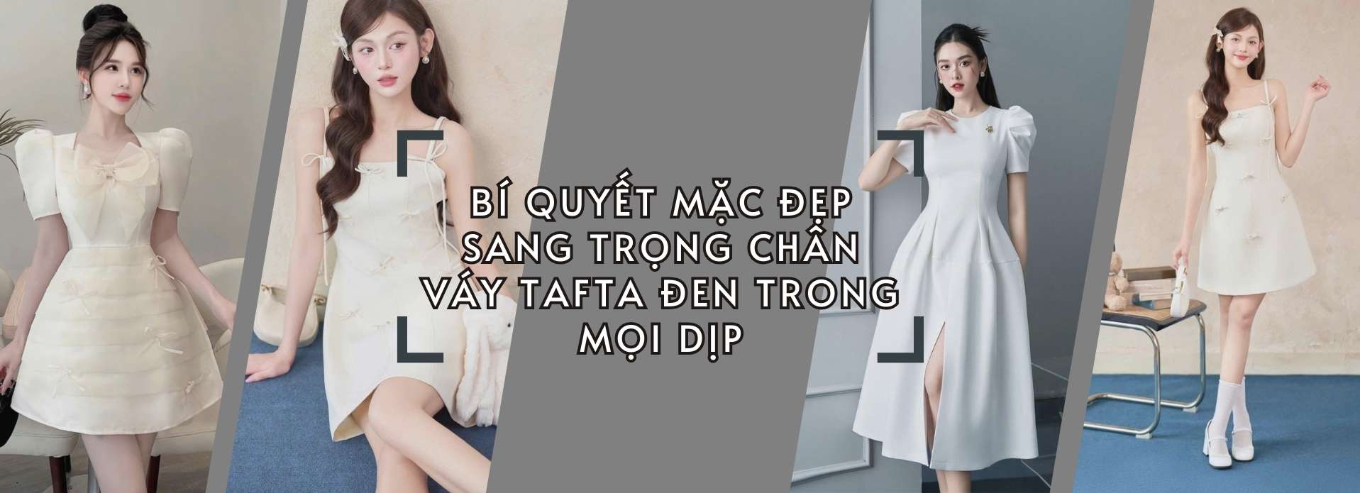 Bí quyết mặc đẹp sang trọng chân váy tafta đen trong mọi dịp
