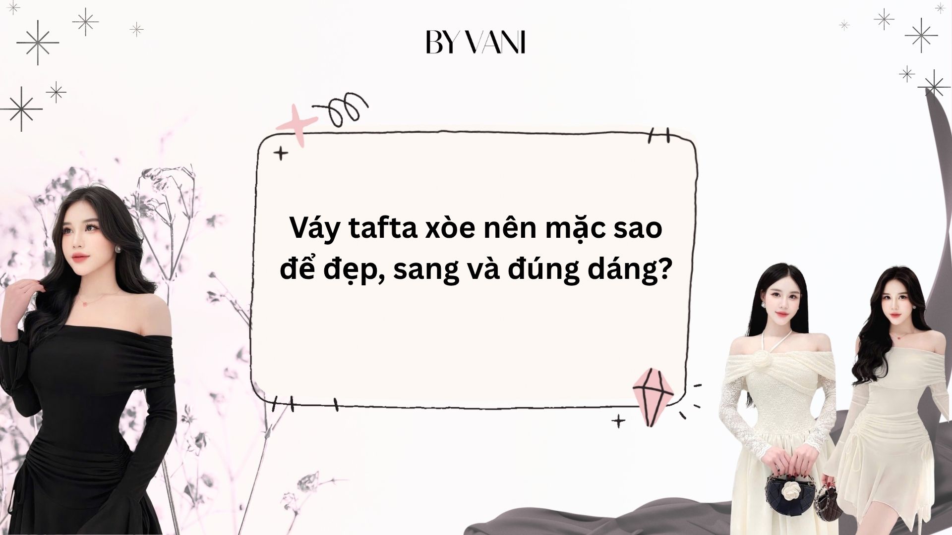 váy tafta xòe