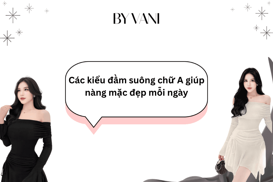 Các kiểu đầm suông chữ A giúp nàng mặc đẹp mỗi ngày