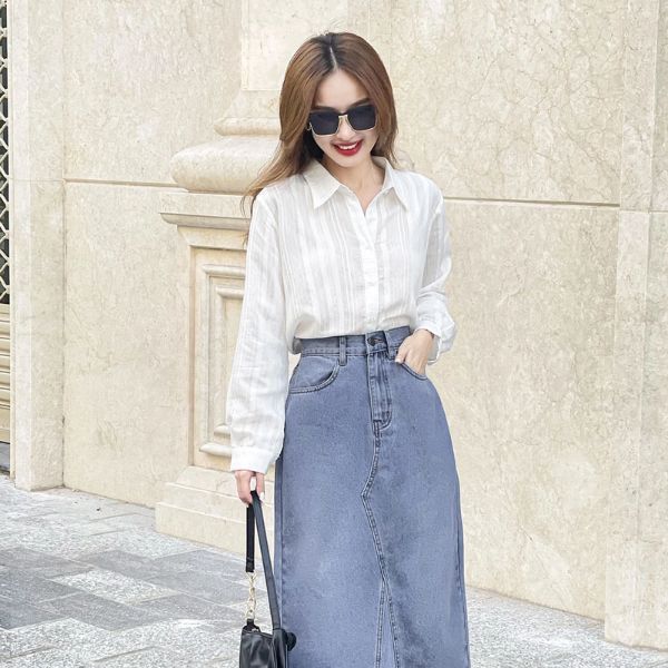 Bí kíp bảo quản đầm jean để luôn bền đẹp