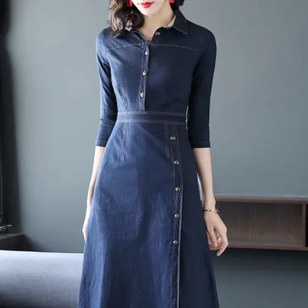 Đầm jean chữ A là gì?