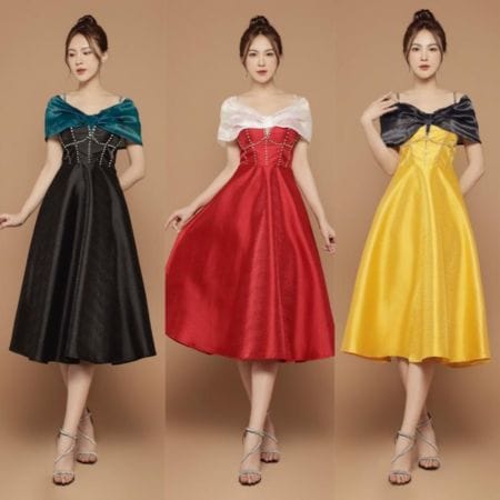 Đầm Tafta Cao Cấp – Vũ Khí Thời Trang Cho Những Quý Cô Thanh Lịch