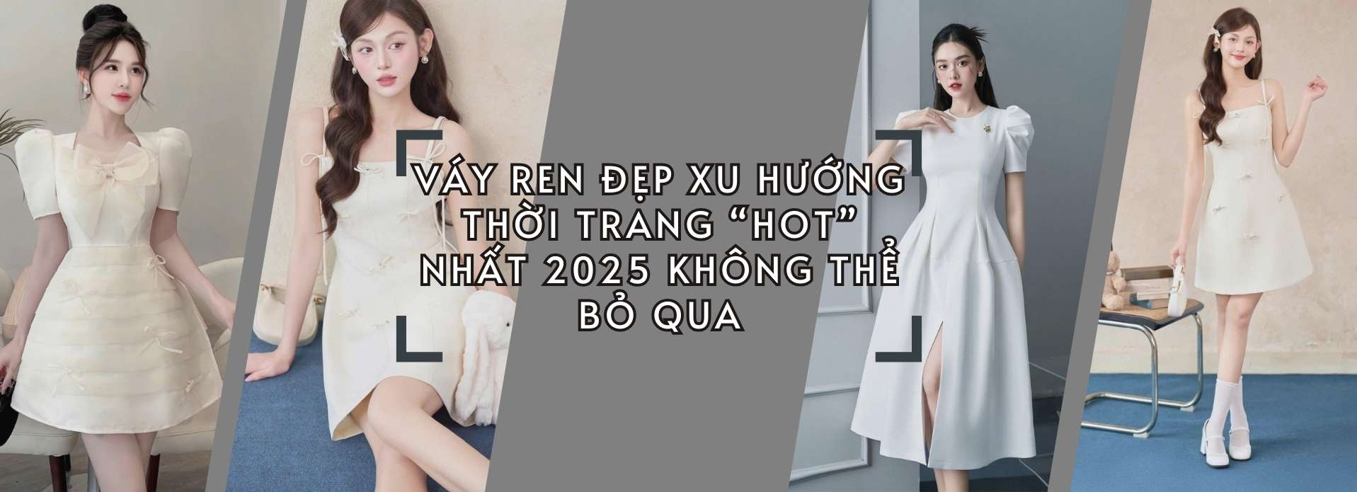 Váy Ren Đẹp Xu Hướng Thời Trang “Hot” Nhất 2025 Không Thể Bỏ Qua