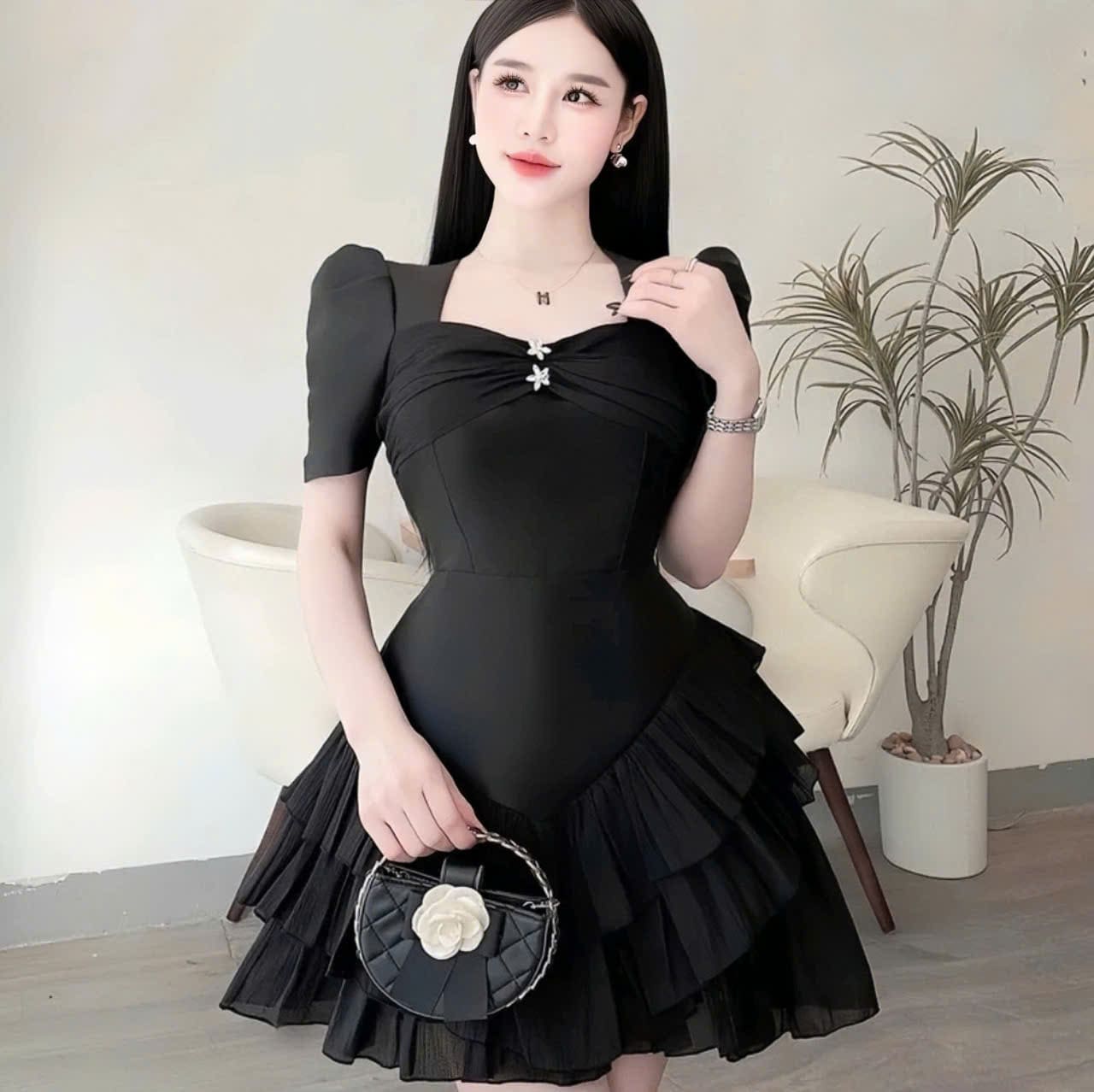 đầm tafta cao cấp