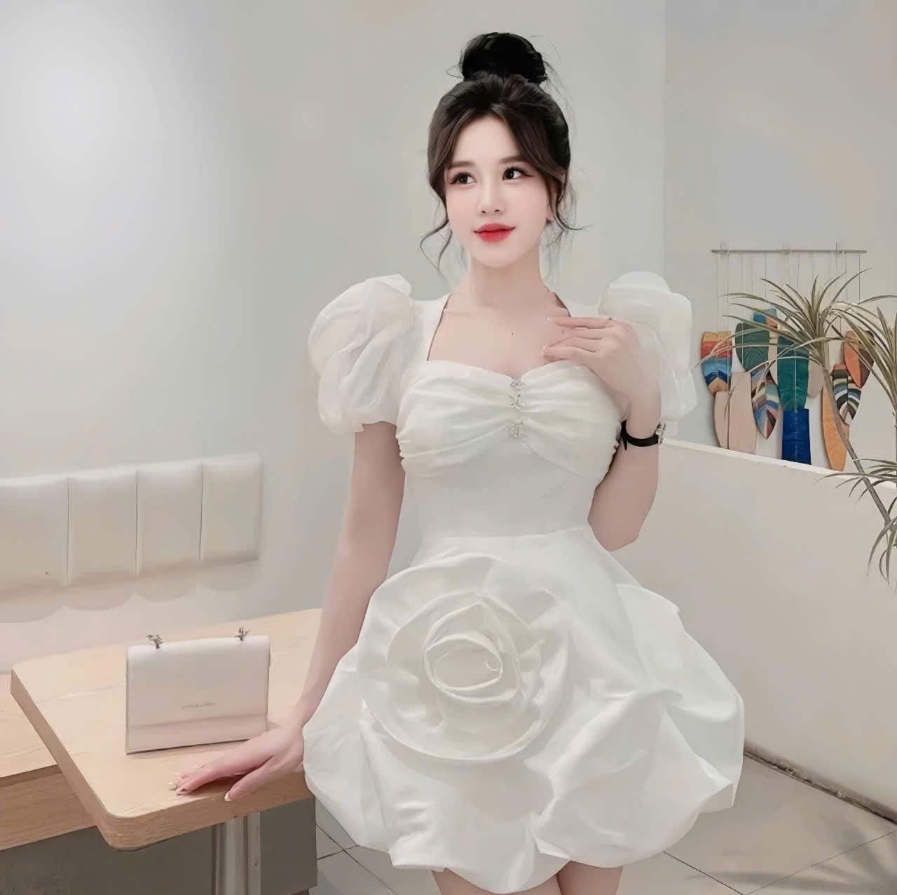 Đầm tafta đẹp
