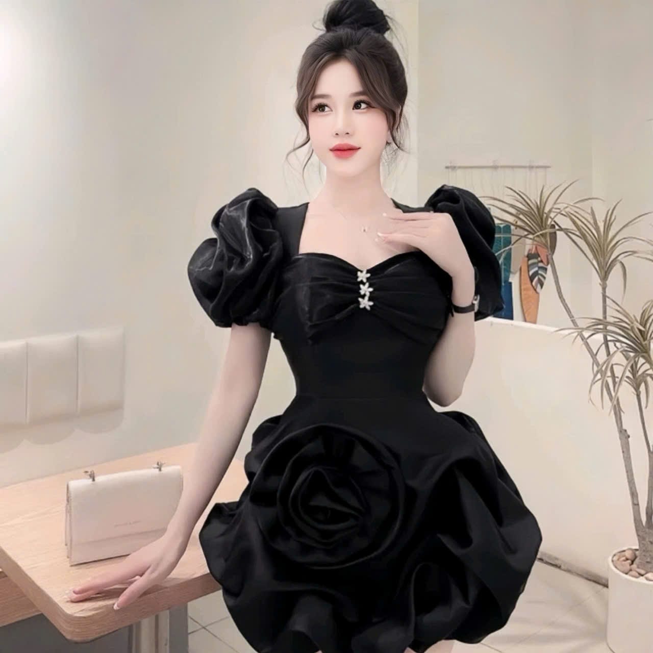 Đầm tafta đẹp