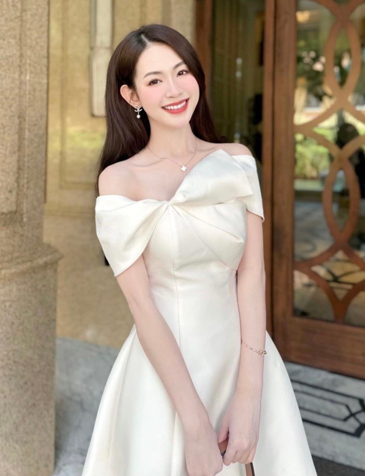 váy tafta đẹp đi tiệc