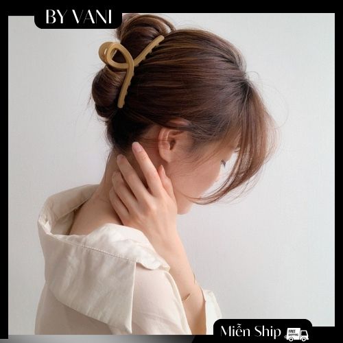Set 3 Kẹp Tóc Càng Cua Cỡ Lớn Kiểu Hàn Quốc
