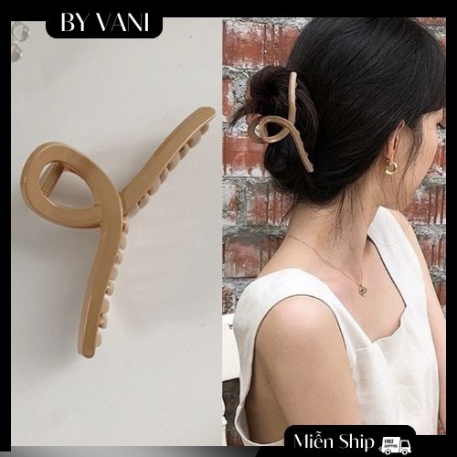 Set 3 Kẹp Tóc Càng Cua Cỡ Lớn Kiểu Hàn Quốc